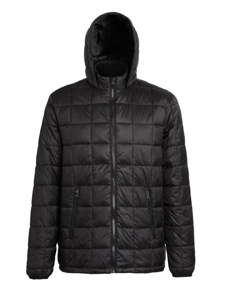 2-TS025-Veste à capuche matelassée
