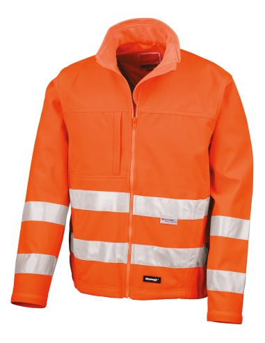 RES-R117X-High Vis Soft Shell Jacket