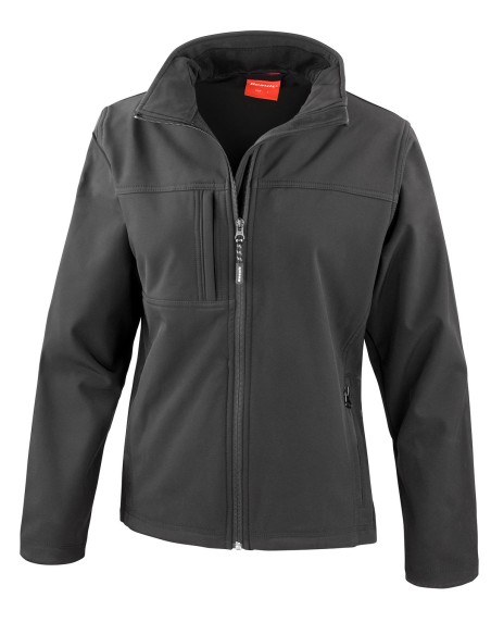 RES-R121F-Womens Recycled 3-Layer Classic Softshell Jacket