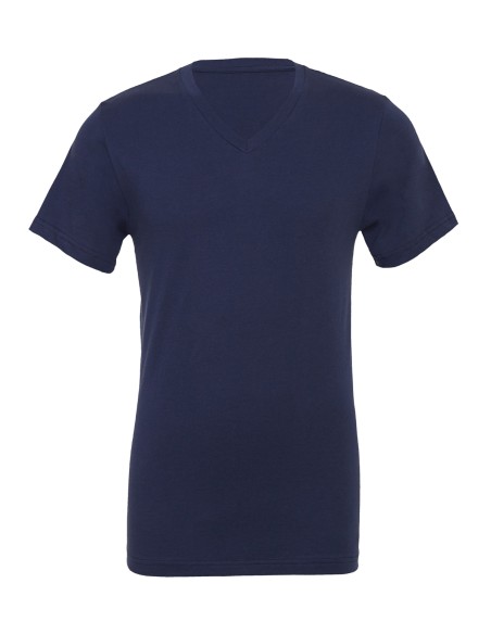 B-3005-Unisex Jersey Short Sleeve V-Neck Tee