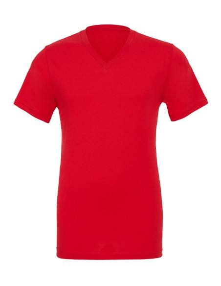 B-3005-Unisex Jersey Short Sleeve V-Neck Tee