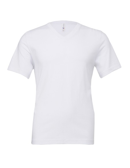 B-3005-Unisex Jersey Short Sleeve V-Neck Tee