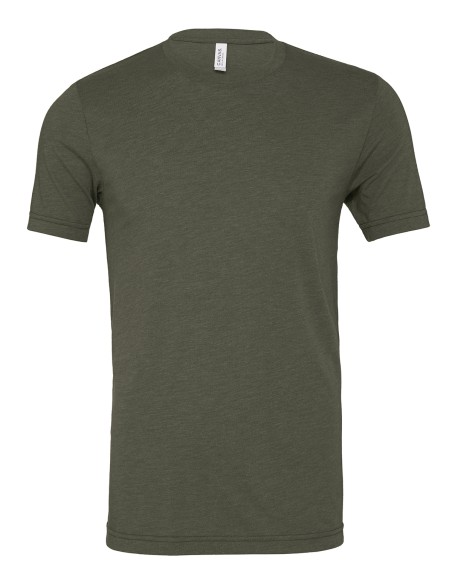 B-3413-Unisex Triblend Crew Neck T-Shirt