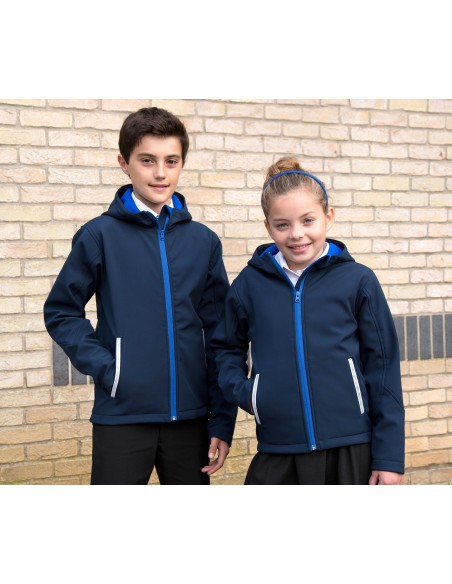 RES-R224J-Junior TX Performance Hooded Soft Shell Jacket