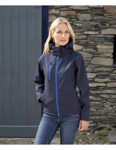RES-R230F-Womens TX Performance Hooded Soft Shell Jacket