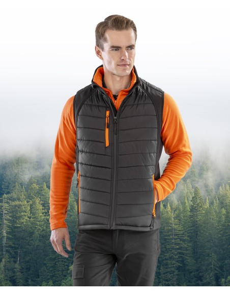 RES-R238X-Recycled Compass Padded Softshell Gilet