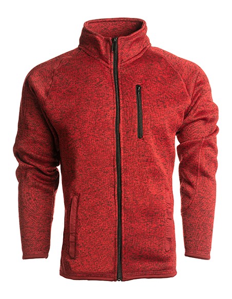 B-3901-Mens Full Zip Sweater Knit Jacket