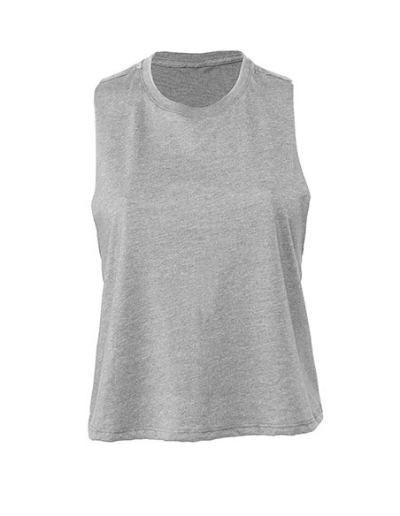 B-6682-Womens Racerback Cropped Tank