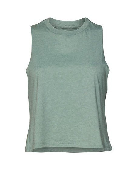 B-6682-Womens Racerback Cropped Tank