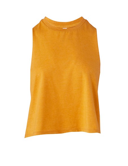 B-6682-Womens Racerback Cropped Tank