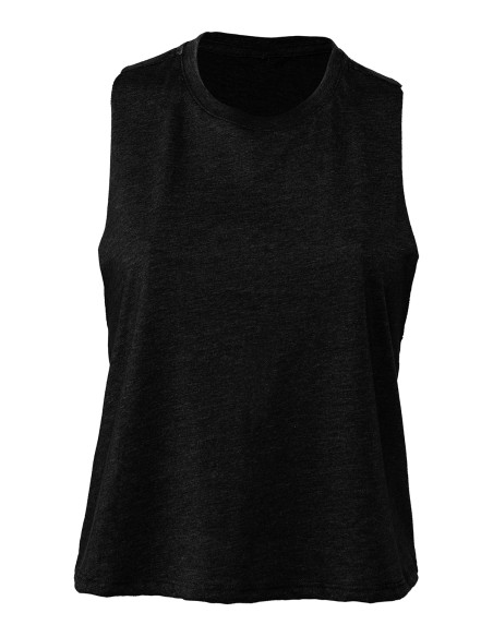 B-6682-Womens Racerback Cropped Tank