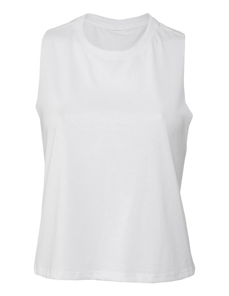 B-6682-Womens Racerback Cropped Tank