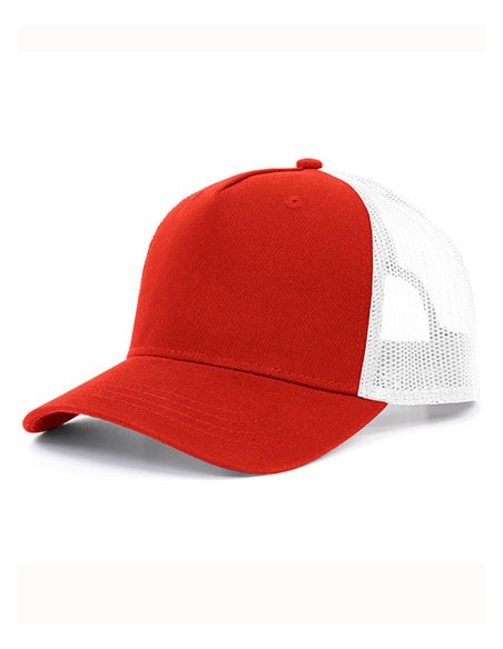 B-7020255-5-Panel Trucker Cap Recycled
