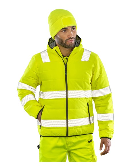 RES-R500X-Recycled Ripstop Padded Safety Jacket