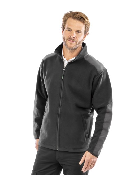 RES-R515X-Recycled Heavy Duty Microfleece Jacket