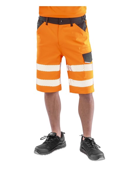 RES-R519X-Recycled Dynamic Stretch Safety Shorts