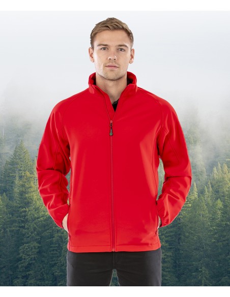 RES-R901M-Mens Recycled 2-Layer Printable Softshell Jacket