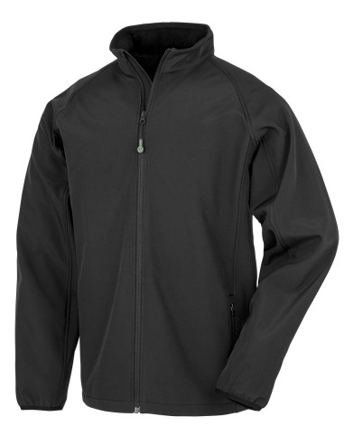 RES-R901Y-Recycled 2-Layer Printable Youth Softshell Jacket