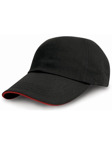 RES-RC010-Casquette en coton sergé épais pro-style