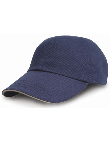 RES-RC010-Casquette en coton sergé épais pro-style