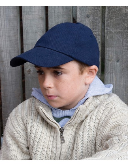 RES-RC024J-Junior Heavy Brushed Cotton Cap