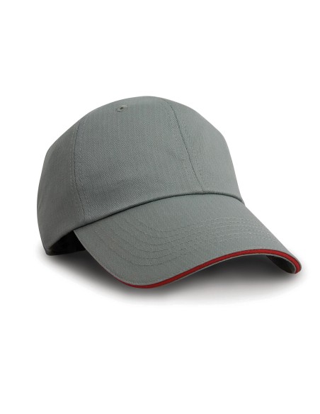 RES-RC038X-Herringbone Cap With Sandwich Peak