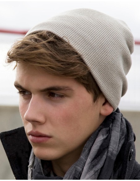 RES-RC044X-Soft Feel Cuffless Beanie