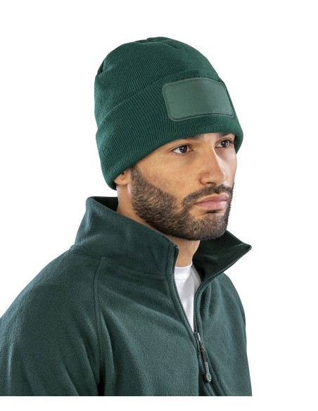 RES-RC927-Bonnet double épaisseur recyclé pour l'impression