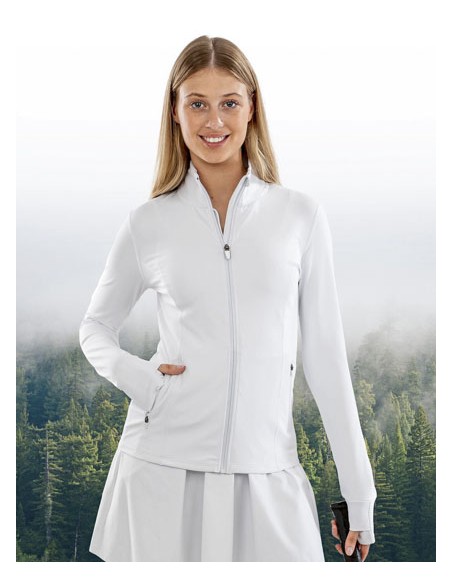 RES-S798F-Recycled Womens Fitness Jacket