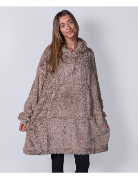 RIB-BAC207372.BAC207396-Le sweat à capuche Ribbon en tissu polaire