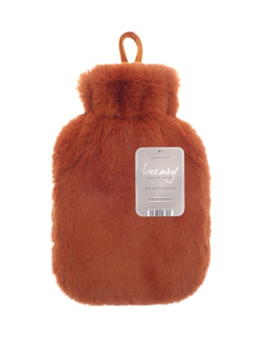 RIB-HWB223556-Bouillotte et housse en fausse fourrure super luxueuse