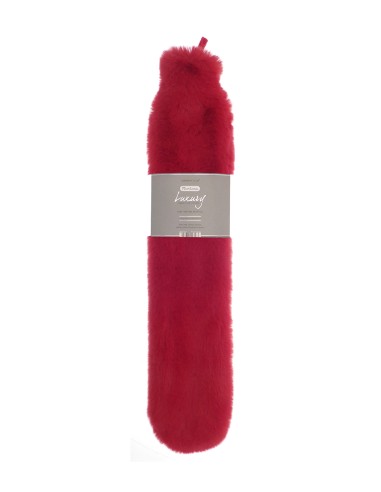 RIB-HWB223570-Bouillotte longue et housse en fausse fourrure super luxueuse