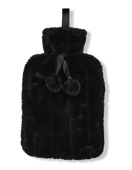 RIB-RI011-Bouillotte et housse en fausse fourrure classique de luxe