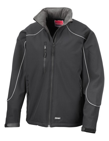 RES-R118X-Hooded Soft Shell Jacket