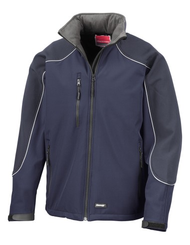 RES-R118X-Hooded Soft Shell Jacket