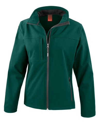 RES-R121F-Womens Recycled 3-Layer Classic Softshell Jacket