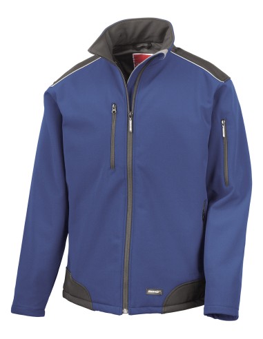 RES-R124X-Ripstop Soft Shell Workwear Jacket With Cordura Panels
