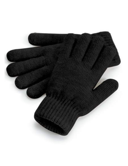 B-B387-Cosy Ribbed Cuff Gloves