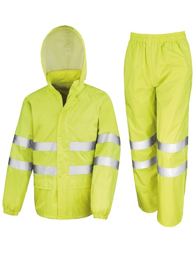 RES-R216X-High Vis Waterproof Suit