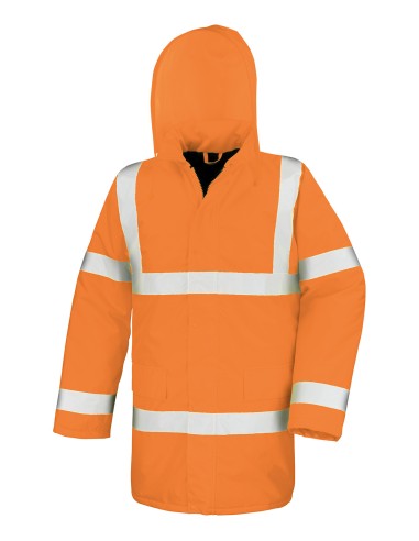 RES-R218X-High Vis Motorway Coat