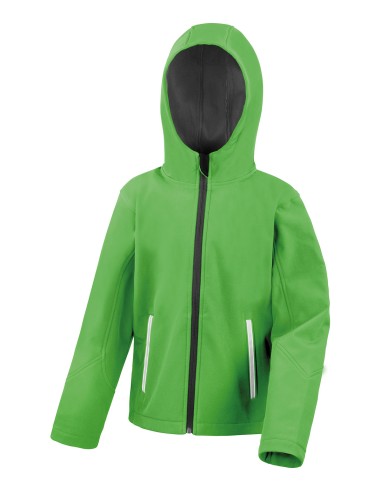 RES-R224Y-Youth TX Performance Hooded Soft Shell Jacket