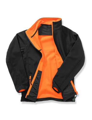 RES-R231F-Womens Printable Softshell Jacket with Recycled Fleece Inner