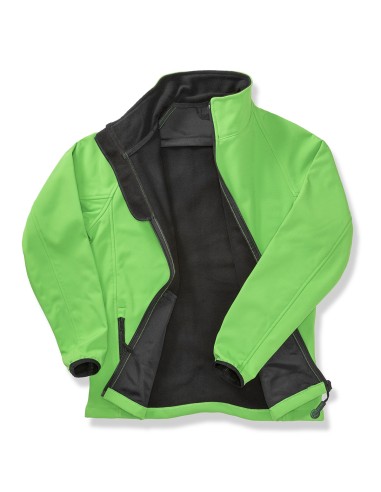 RES-R231F-Womens Printable Softshell Jacket with Recycled Fleece Inner