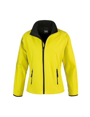 RES-R231F-Womens Printable Softshell Jacket with Recycled Fleece Inner