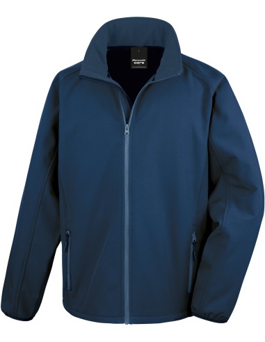 RES-R231M-Men's Printable Softshell Jacket with Recycled Fleece Inner