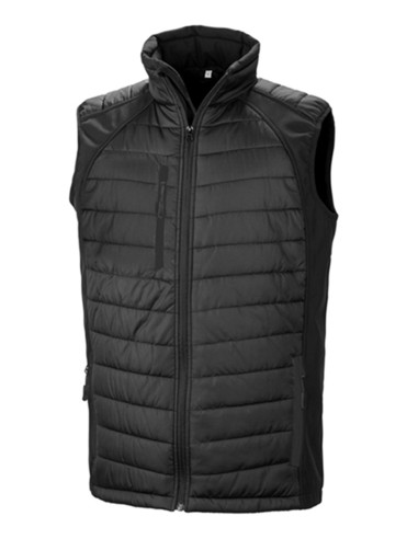 RES-R238X-Recycled Compass Padded Softshell Gilet
