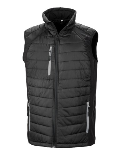 RES-R238X-Recycled Compass Padded Softshell Gilet