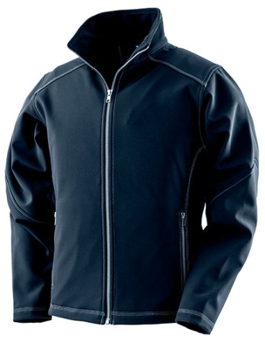 RES-R455F-Womens Treble Stitch Softshell Jacket