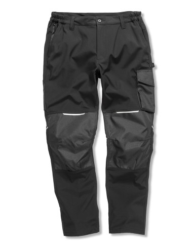 RES-R473X-Slim Fit Soft Shell Work Trouser
