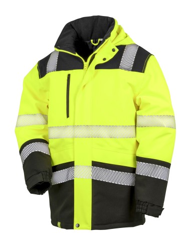 RES-R475X-Printable Waterproof Softshell Safety Coat